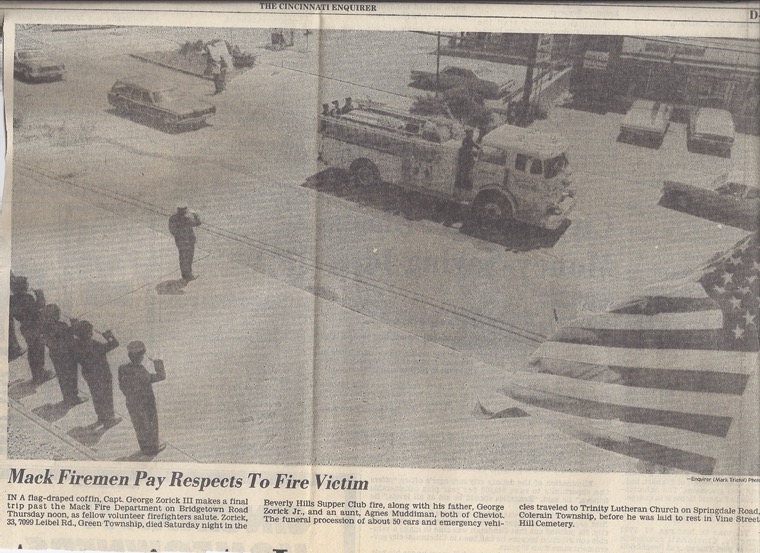 George Zorick III Funeral Article Cincinnati Enquirer June 3 1977.jpg