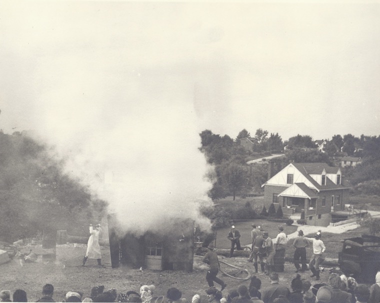 September 25 1950 Demonstration Old Fashioned Firemen 1.jpg
