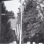 Covedale Station 3 Opening and Dedication US Flag being Raised for First Time.jpg